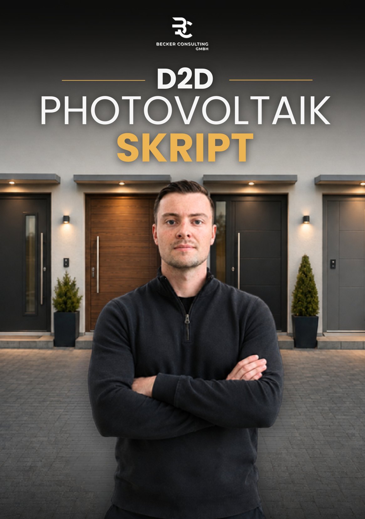 Titelseite des D2D-Photovoltaik-Skripts von Merian Becker